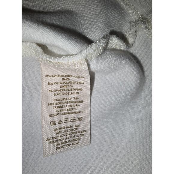 Free People Women's boho Dress In Cream With Embroidered Sleeves Size Xs - Picture 4 of 4